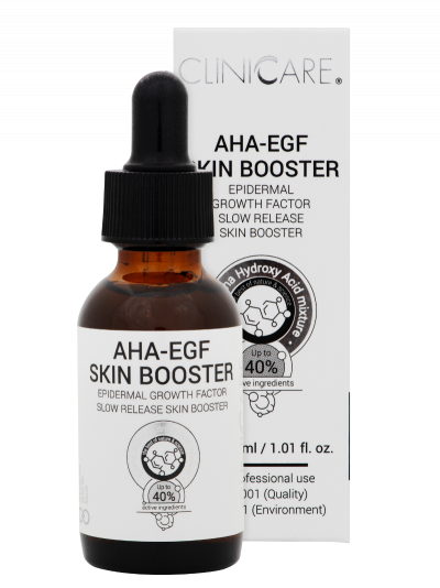 Cliniccare AHA EGF Skin Booster Bottle Box