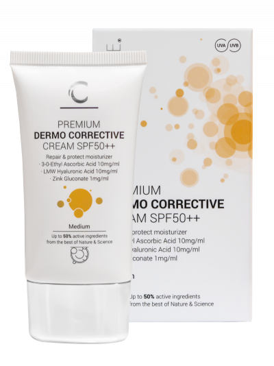 Cliniccare Dermo Corrective Cream Medium BottleBox