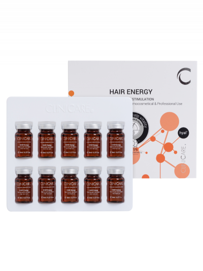 Cliniccare EGF Hair Energy Vial Bottle Box