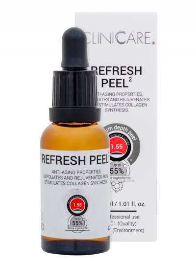 Cliniccare Refresh Peel Bottle Box