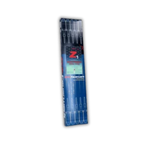 Zink Z1 1.1 10er F2-Raketenset (200g NEM) mit 5 verschiedenen Farb-Buketten (Gold, Silber, Rot, Grün) und 60 Meter Effekthöhe.