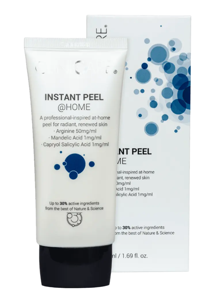 Cliniccare - INSTANT PEEL @HOME (50ml) - BottleBox - 800x1067
